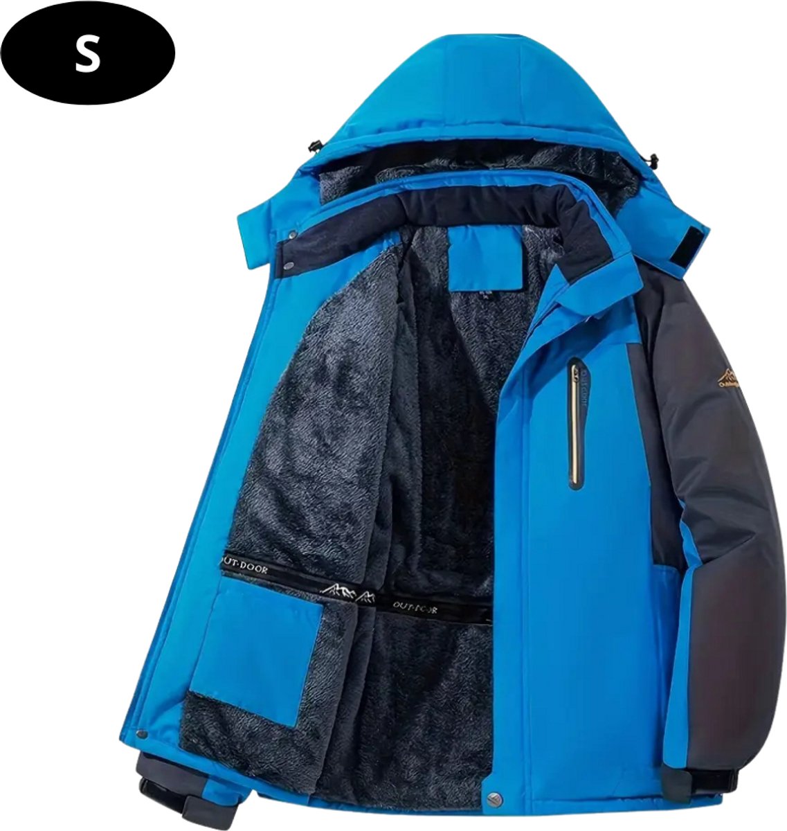 Nivard Skipak SkiBroek Skijas Ski Suit Wintersport Heren 2-Delig Blauw