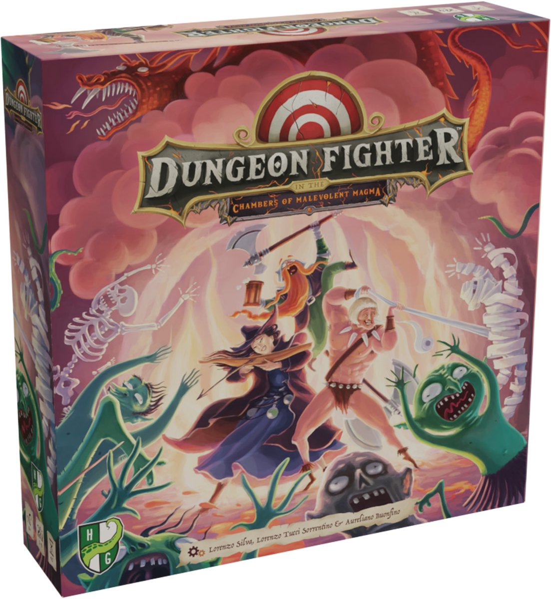 Dungeon Fighter in the Chambers of Malevolent Magma - Bordspel - Engelstalig - Horrible Guild