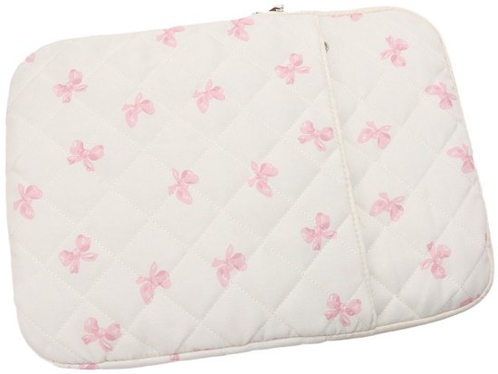 bowknot-fluffy-laptophoes-tablethoes-roze-14-inch-bol