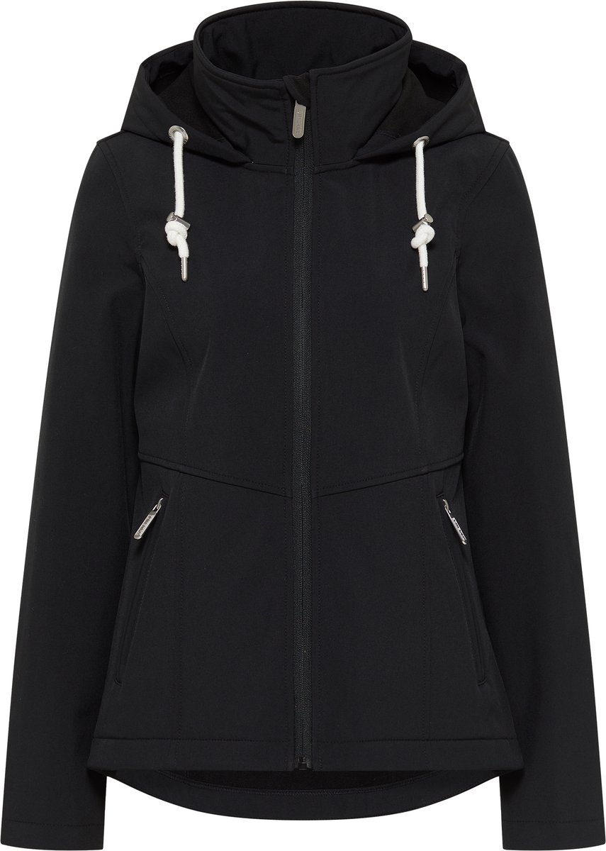 talence softshell jas Zwart