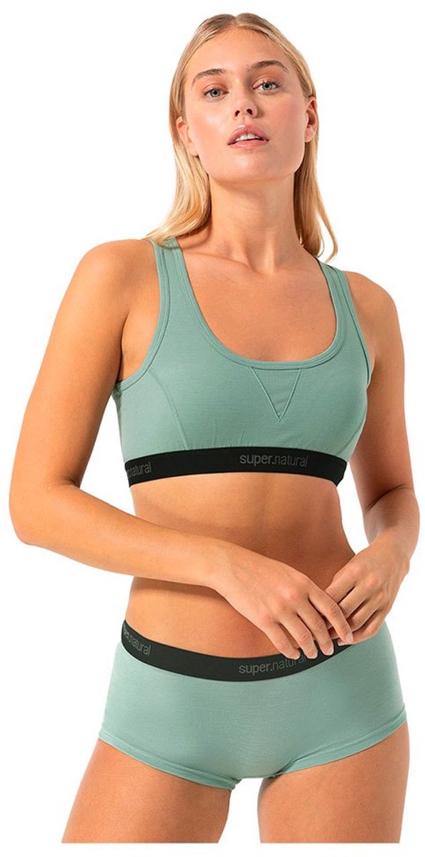 Super.natural Tundra 220 Semplice Sportbeha Groen S Vrouw