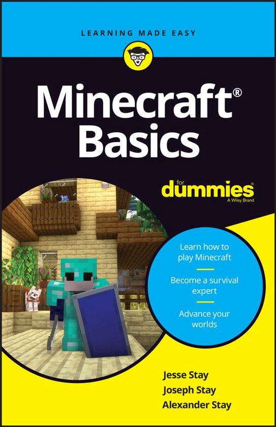 Minecraft Basics For Dummies - cover