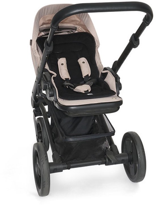 Dooky Buggy - Seat Liner - Inlegkussen - Zwart - Wasbaar en snel droog - Voor Buggy èn Autostoel van Merkloos — afbeelding 4