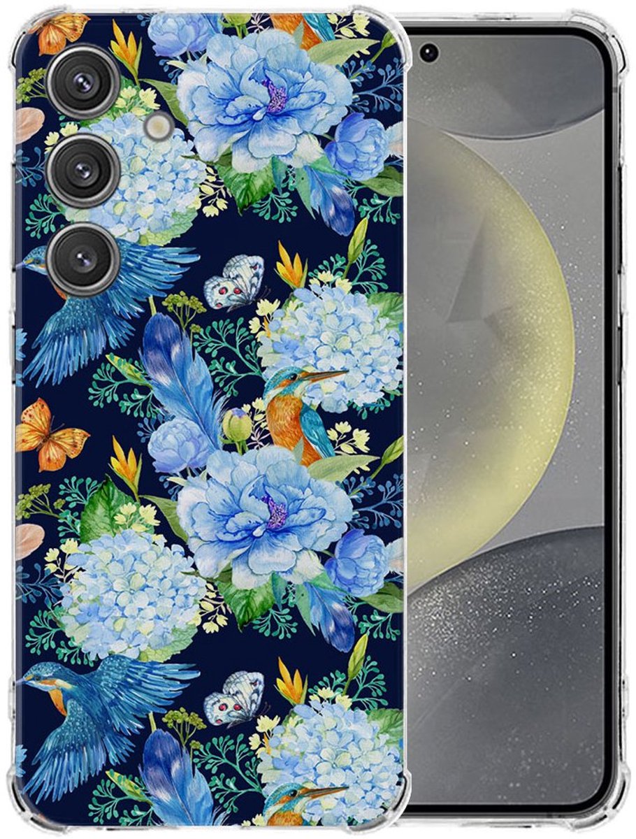 Samsung Galaxy S25 Hoesje - IJsvogel TPU Antishock