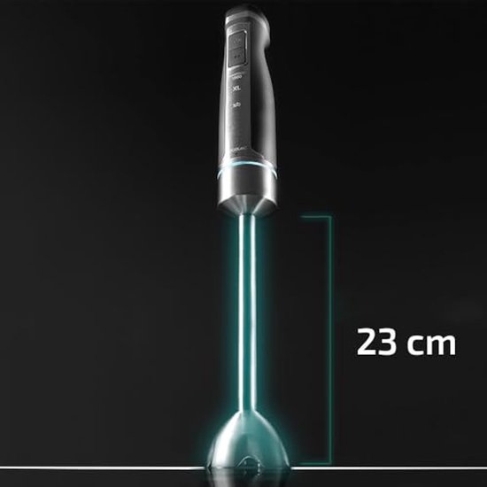 Handmixer met 1500W Vermogen, Extra Lange Splash Guard, 21 Snelheden en Turbo-functie — afbeelding 2
