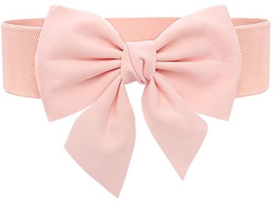 Brede elastische stretch tailleriem voor dames, retro rekbare riem voor