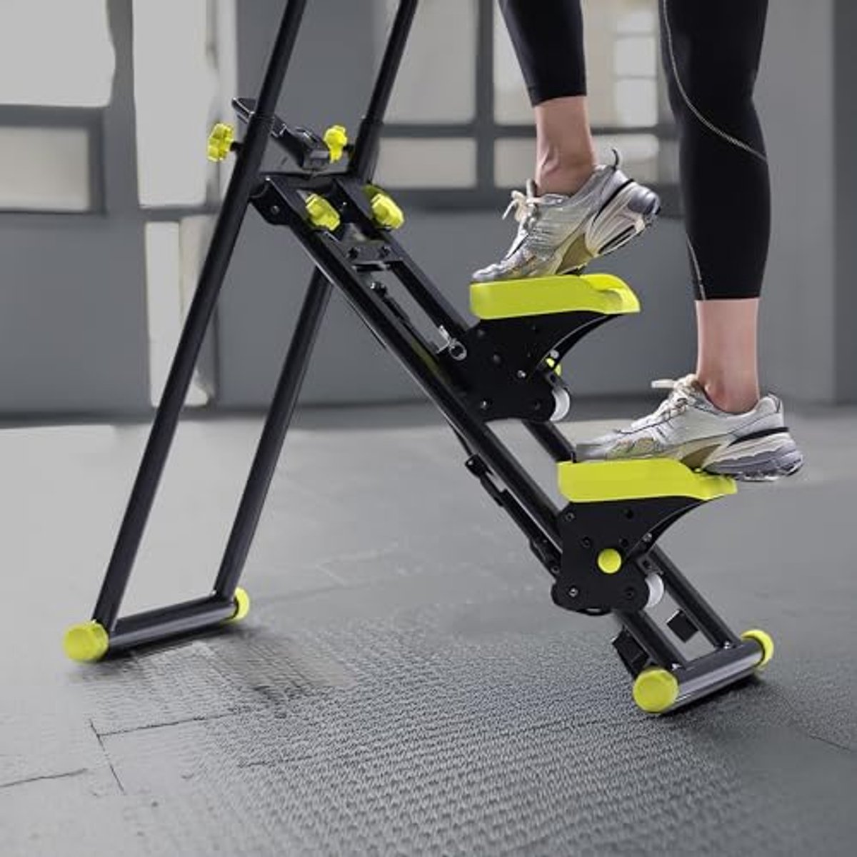 Opvouwbare Trapklimmer hometrainer met Full-Body Workout - afbeelding 2