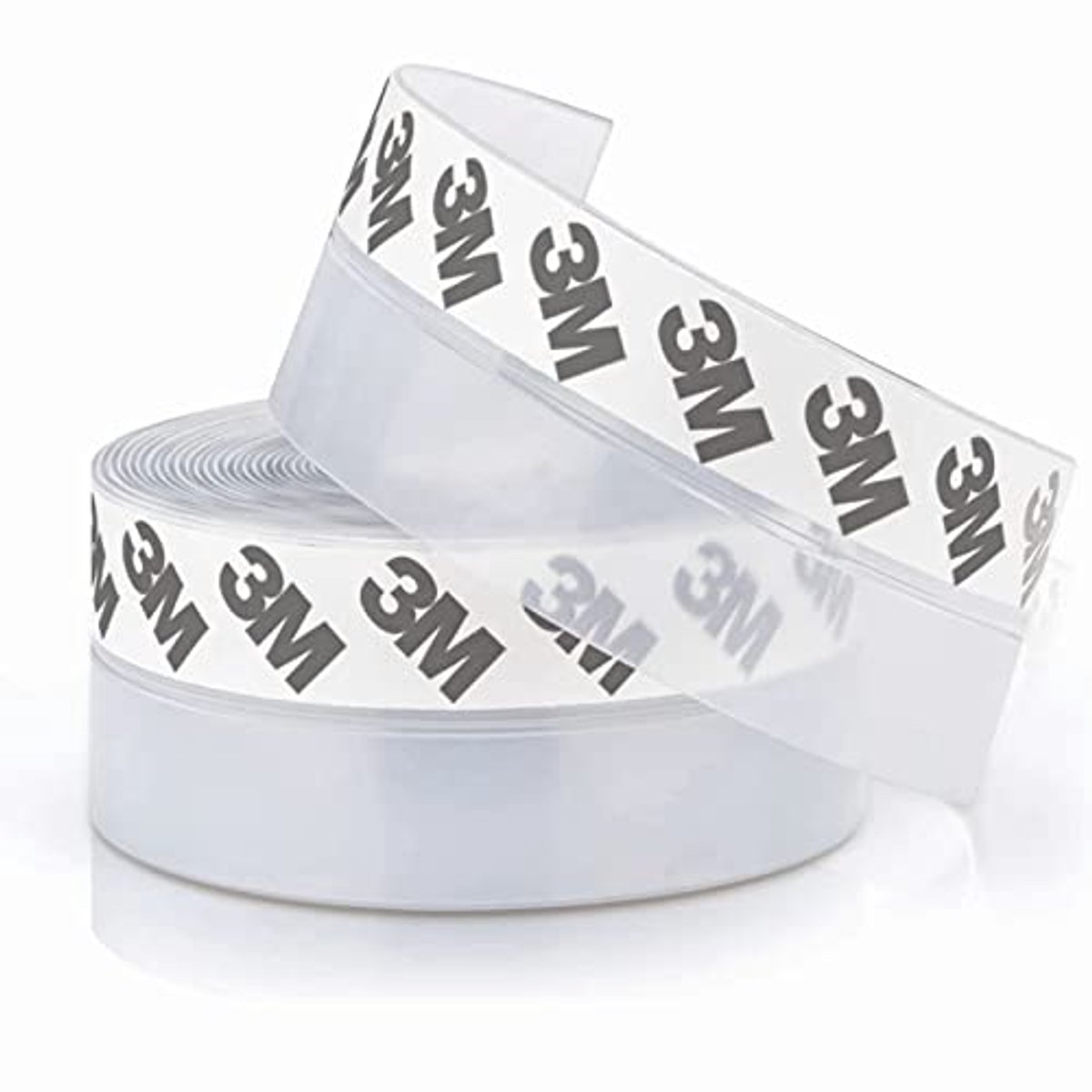 Siliconen Deurafdichtingsstrip voor Geluidsisolatie en Weerbestendigheid - Transparant (10M x 35mm)