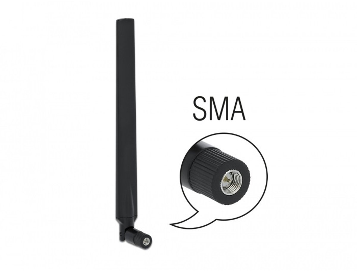 LTE (4G) antenne - omnidirectioneel - SMA (m) - 1,9-2,3 dBi / zwart