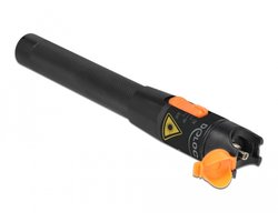 Delock Glasvezeltester - 10 mW - Voor SC, LC, ST en FC connectors - Zwart