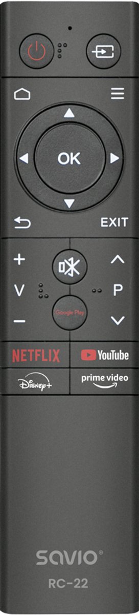 Savio RC-22 afstandsbediening IR Draadloos TV