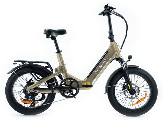 ENGWE L20 3.0 Boost Elektrische Vouwfiets - E-bike - 20 Inch - 250W Motor - 7 Versnellingen - 135 km Actieradius - Hydraulische Schijfremmen - Champagne - ENGWE - €1.399,00