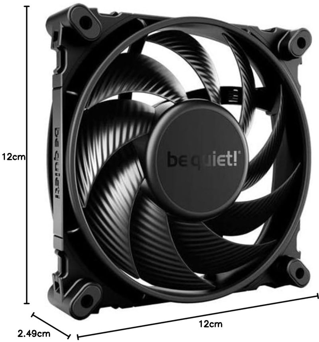 120mm PWM Computer Behuizing Ventilator - Stille en Duurzame Koeling