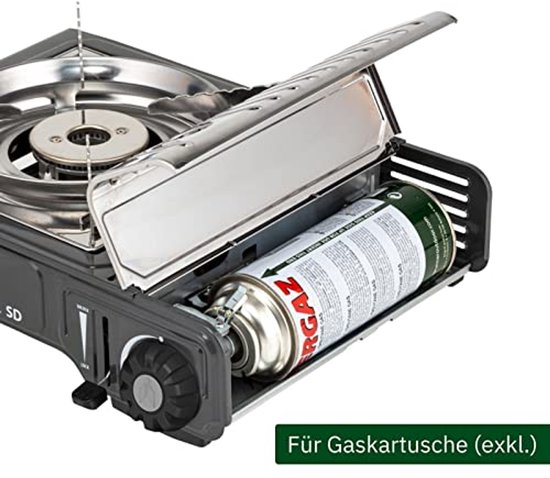 Gasfornuis met Transportkoffer - 2,2 kW, 30 mbar — afbeelding 4