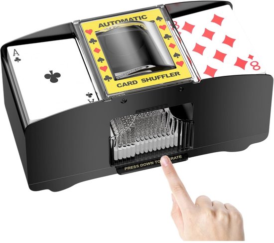Ensemble de blackjack pouvant contenir 4 jeux de cartes, accessoires de