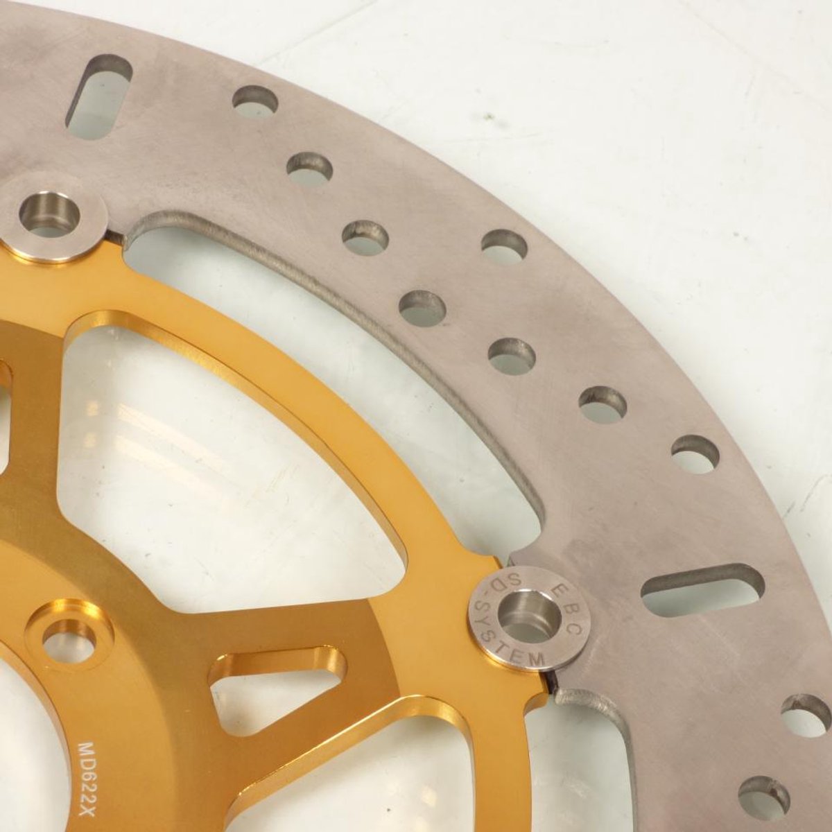 Disque frein AVD AVG EBC Ø320x72x4.5 pour moto Ducati 848 2008 à 2011 MD622X