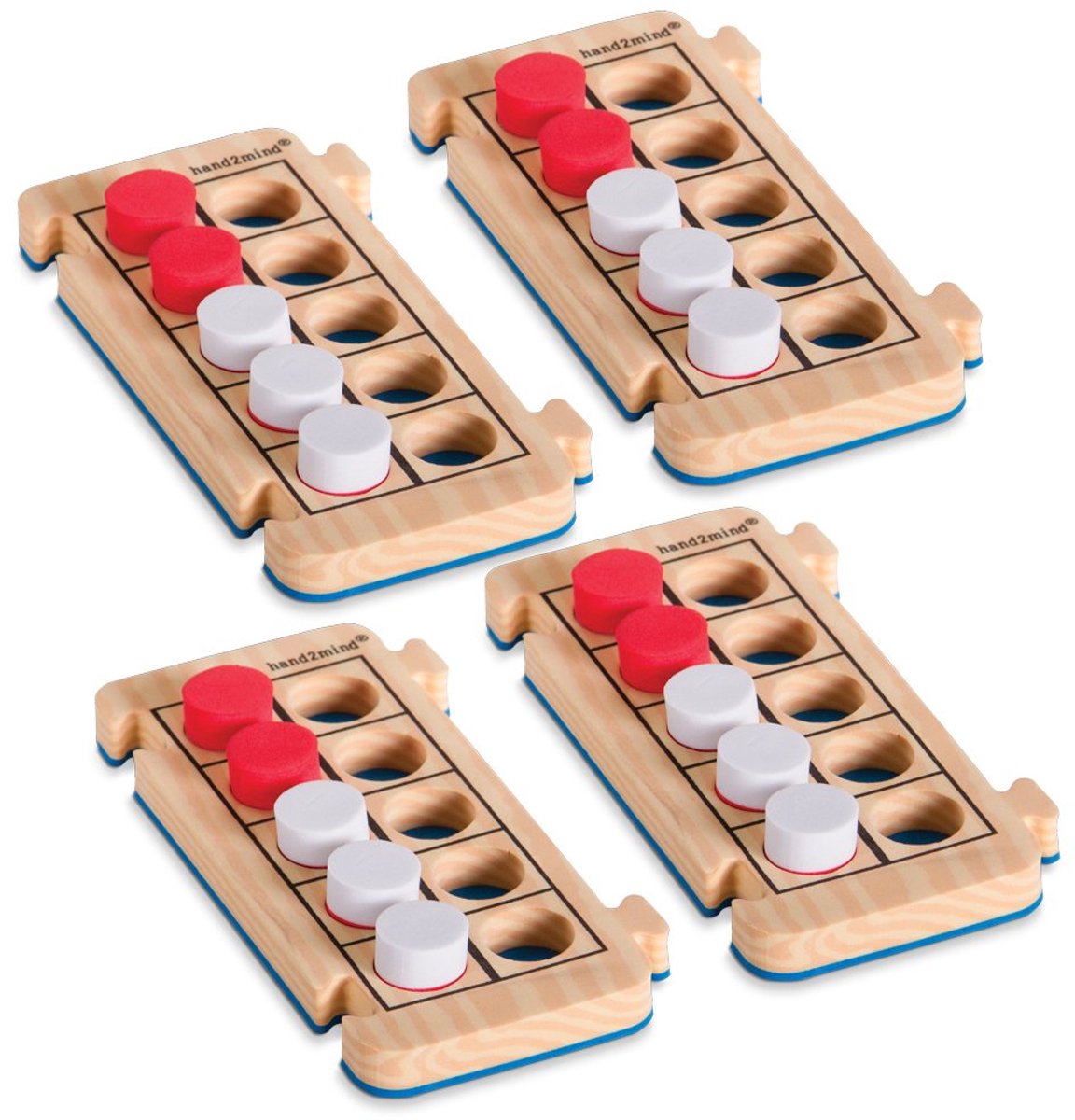Learning Resources Rekenrodâ„¢ / 10-structuur frames van foam (4 st.) - 3+