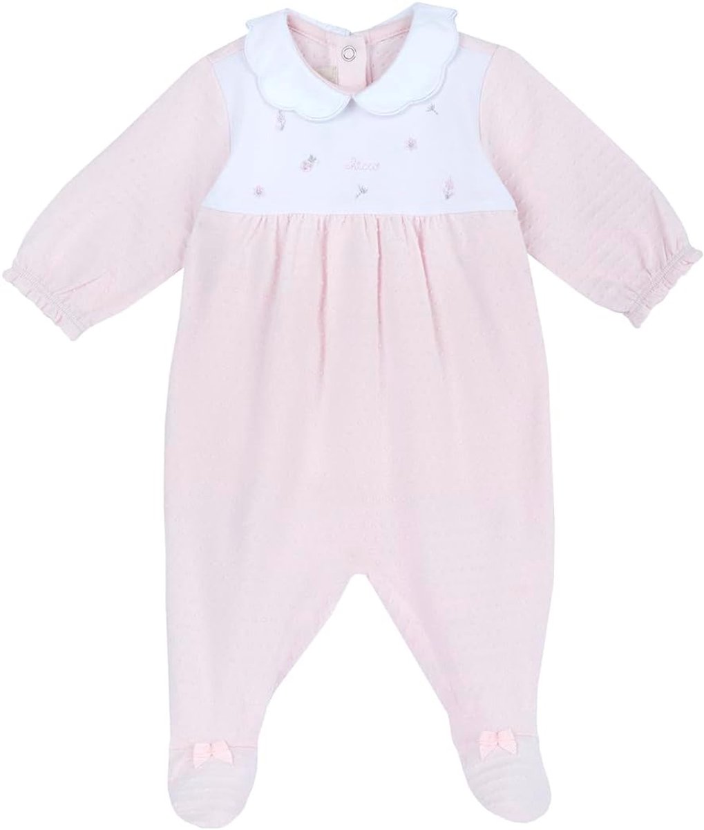 Meisjes en Jongens Baby Pyjama in Katoen met Voetjes - 1-Pack