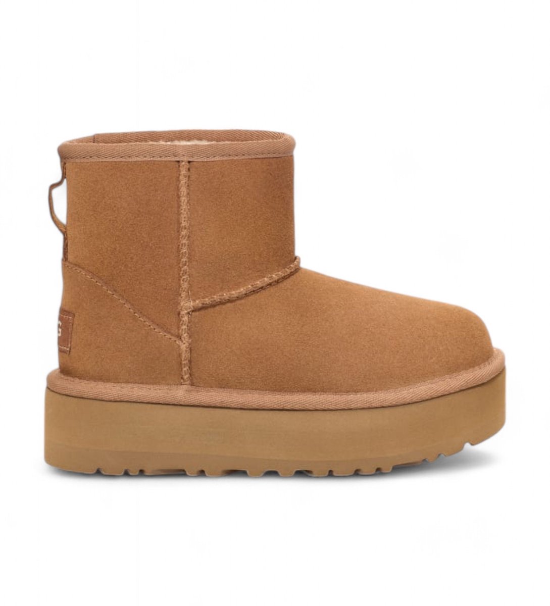 UGG Classic Mini Platform Boot - GS - Chestnut - Maat EU 31