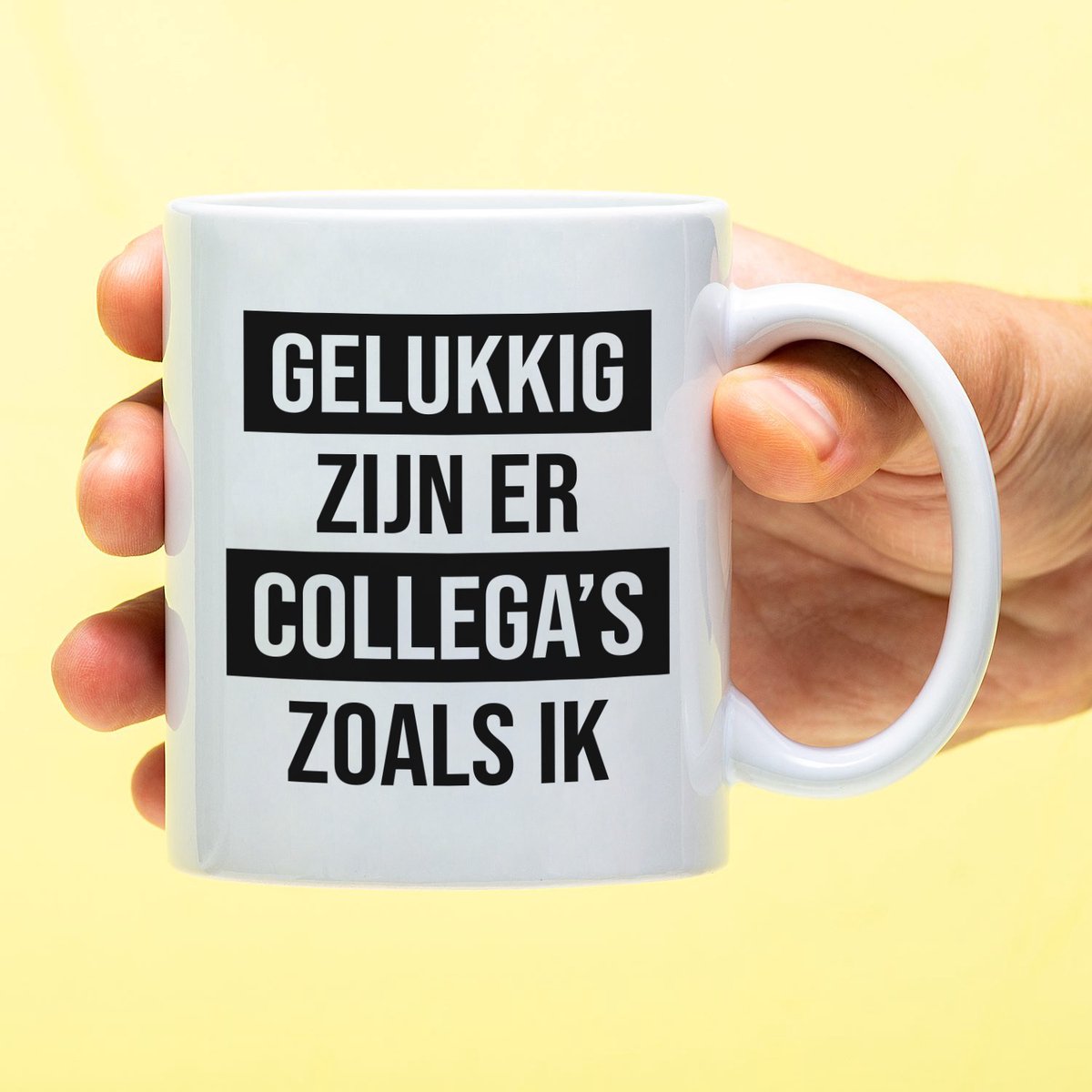 Ditverzinjeniet.nl Mok Gelukkig zijn er collega's zoals ik
