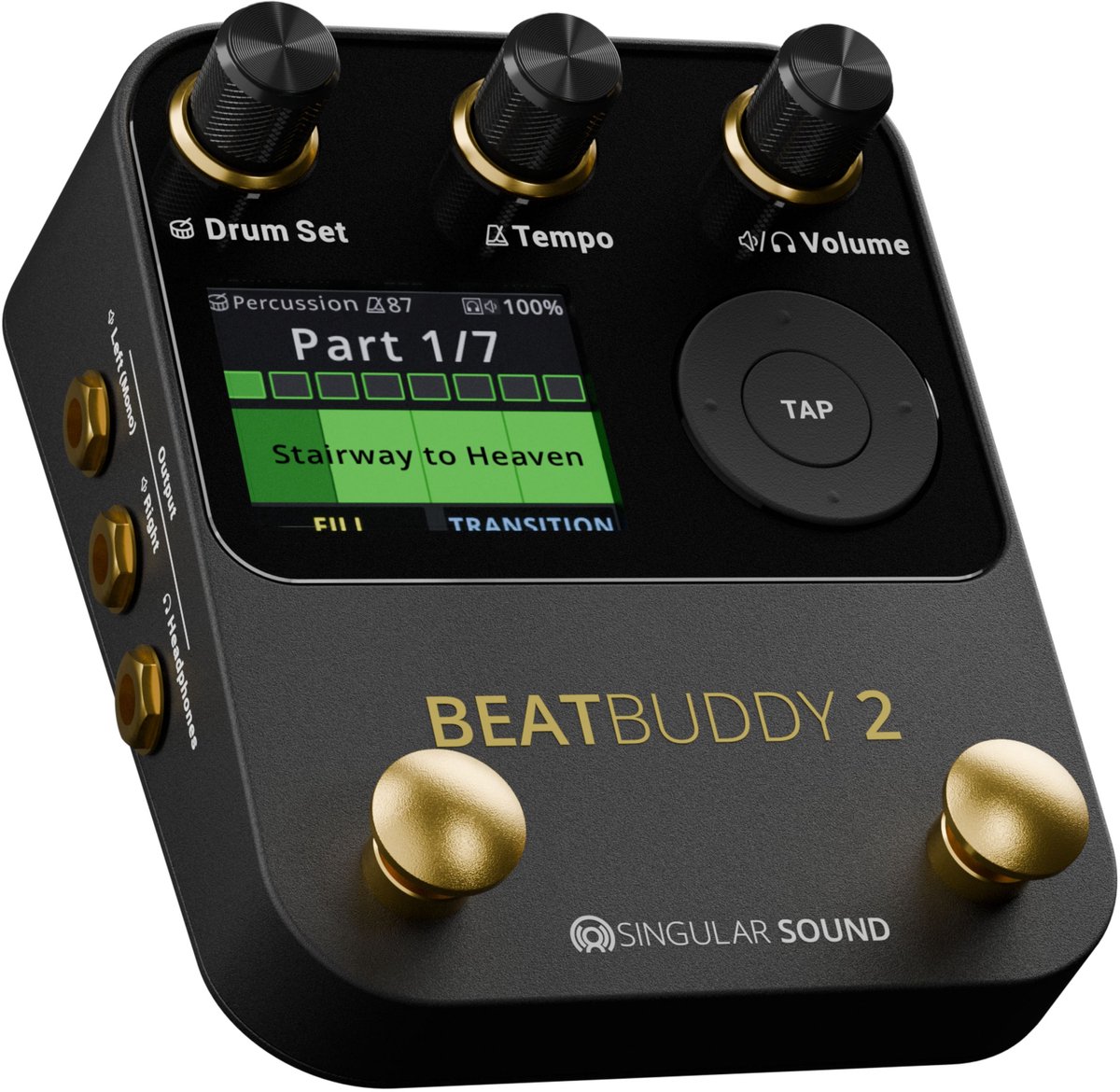 Singular Sound BeatBuddy 2 - Drumcomputer met MIDI Interface