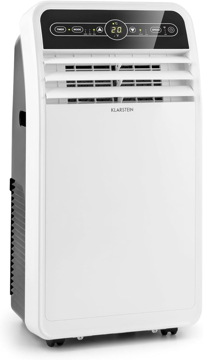 Mobiele Airco 3-in-1 met Ventilator en Ontvochtiger - 9000 BTU, EEK A, Wit - Mobiele - €933,01