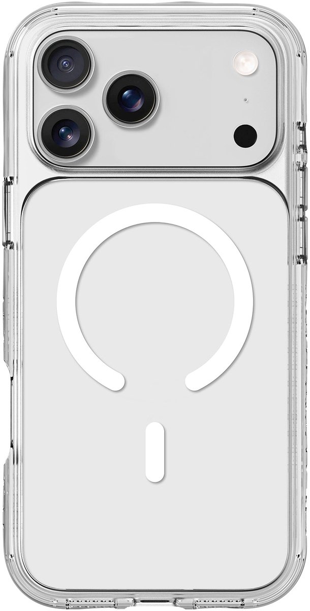 LAUT Crystal Matter X iPhone 17 Pro Hoesje – Crystal – Transparant – MagSafe Compatibel