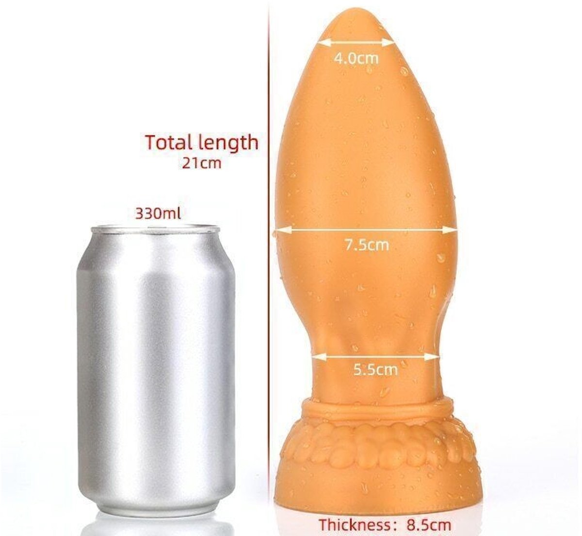 Enorme Butt Plug Set - Anale Pluggen - Enorme Butt Plug Dildo - Voor Vrouwen - Masturbatie
