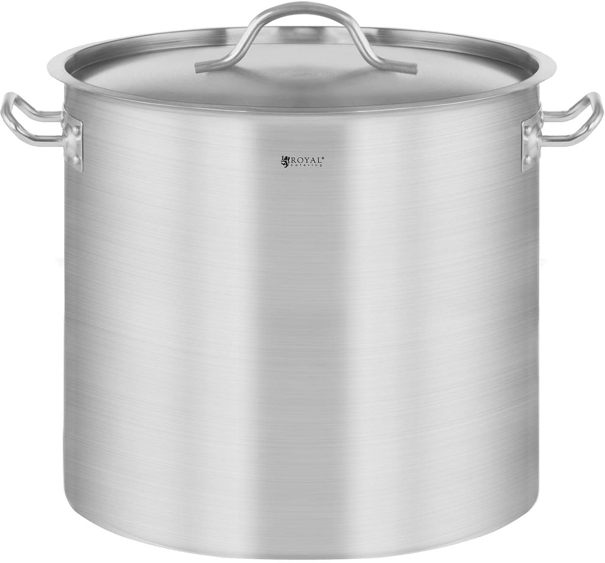 Inductiekookpan 25 Liter Roestvrij Staal Professionele Kookpot met Deksel