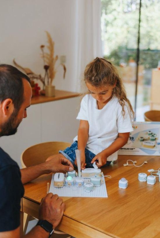 KidyWolf Kidyelec-Starter - Elektronica set voor kinderen - 11-delig - Vanaf 6 jaar van Merkloos — afbeelding 5