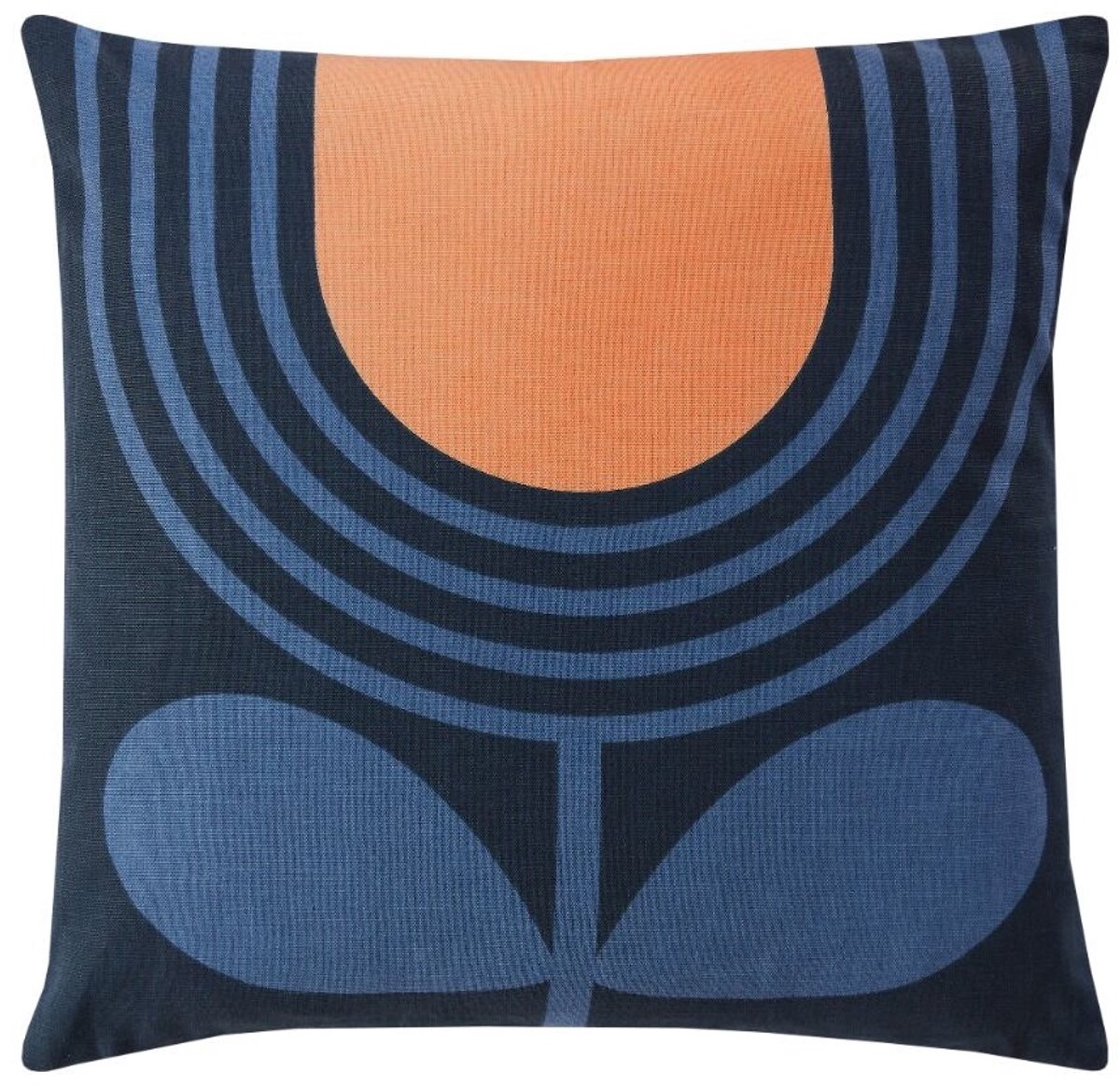 Orla Kiely Striped Tulip Indigo sierkussen - 45x45 cm