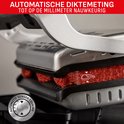 Automatische diktemeting van de Tefal OptiGrill+. Vleesgrill met sensor.