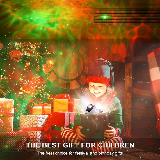 Sterrenhemel projector astronaut, Galaxy LED-projector kinderen met 8 modi & 360° rotatie, sterrenprojector/planetarium nachtlampje, afstandsbediening & timer, cadeau voor kinderen en volwassenen van Merkloos — afbeelding 5