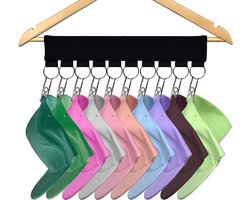 Flexigood® - Petten Organizer – Cap Rack Zwart – Petten Opbergsysteem – Petten houder - 10 Petten