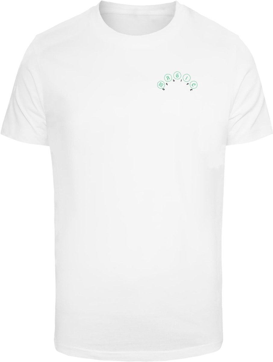 Mister Tee Magic Of Life Heren T-shirt XS Wit
