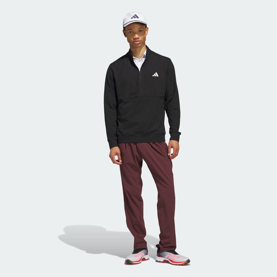 adidas Performance Ultimate365 Tour Pullover met Korte Rits - Heren - Zwart- XL van adidas — afbeelding 5