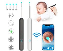 Oorsmeer Verwijderaar met Camera App - Oorreiniger - Oor Schoonmaken Set - Oorspuit - Earscratcher - Incl. Reinigingsset