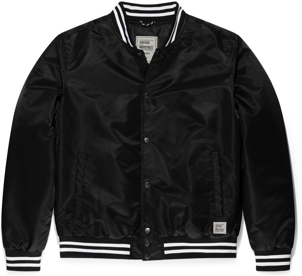 Vintage Industries Blouson Chapman Jacket Zwart