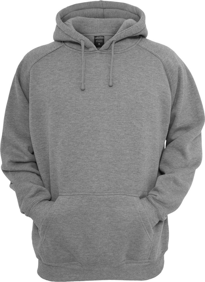 Urban Classics Blank Kinder hoodie/trui Kids 122 Grijs