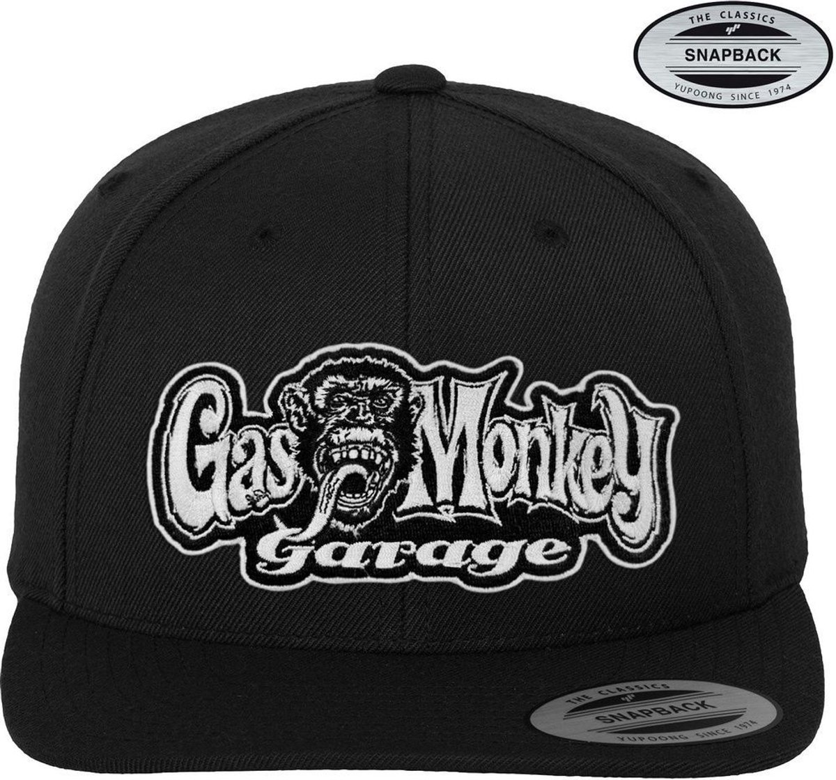 Gas Monkey Garage Snapback Cap GMG-91-GMG9902-CB37 Black
