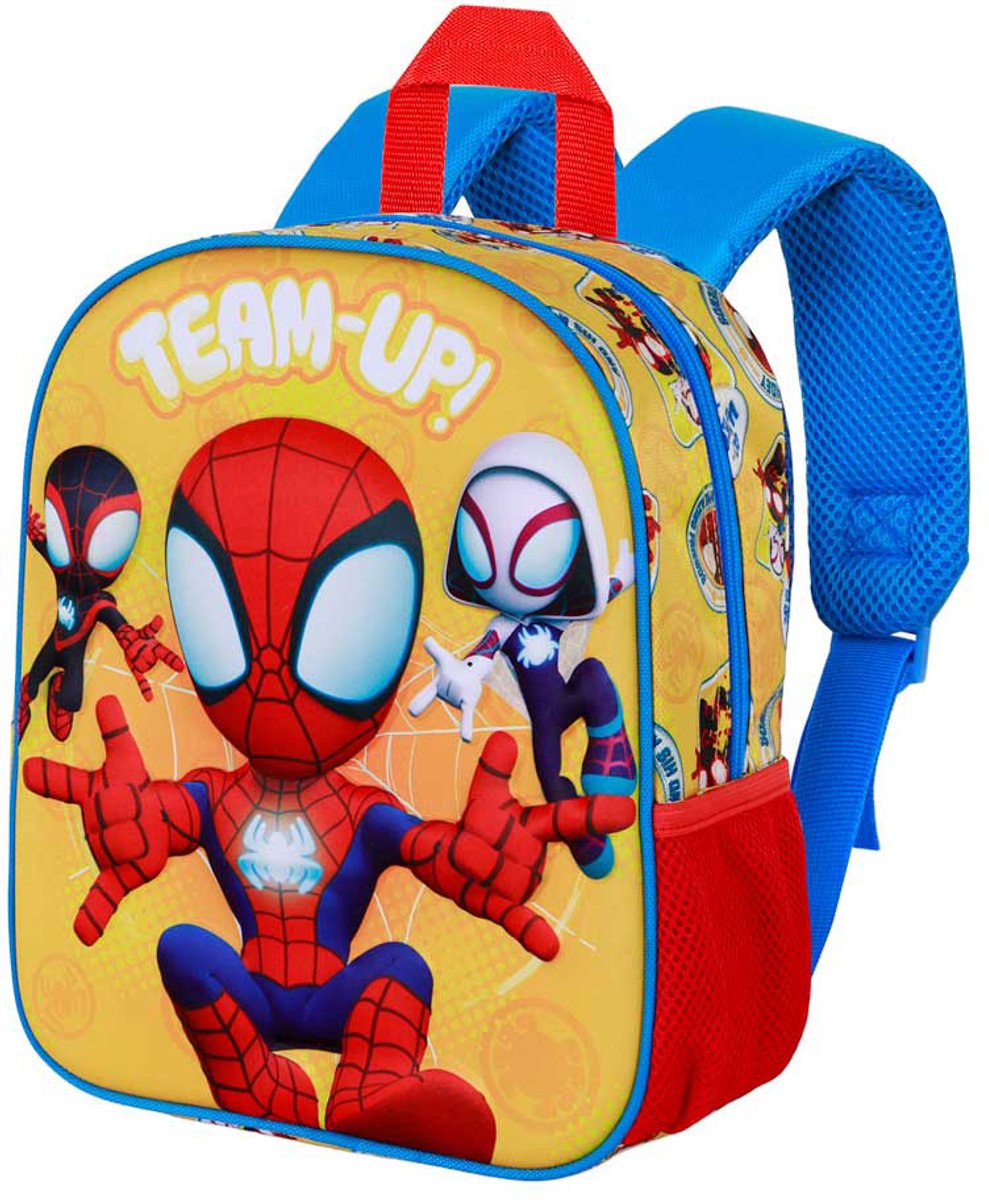Karactermania Marvel Spiderman Team Up Elite 3d Rugzak Geel