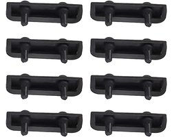 8-pack rubberen bumpers voor de airfryer, rubberen trays voor de airfryer, accessoires voor de trays voor de airfryer