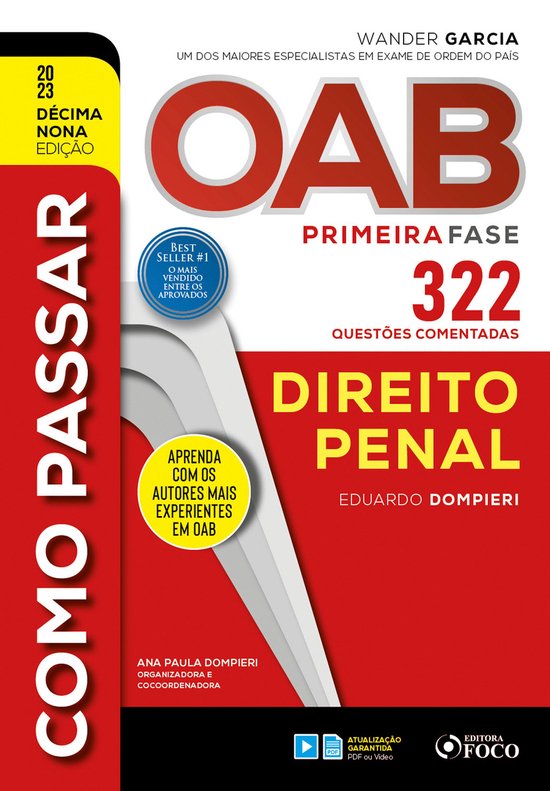 Como Passar - Como passar OAB – Direito Penal - cover