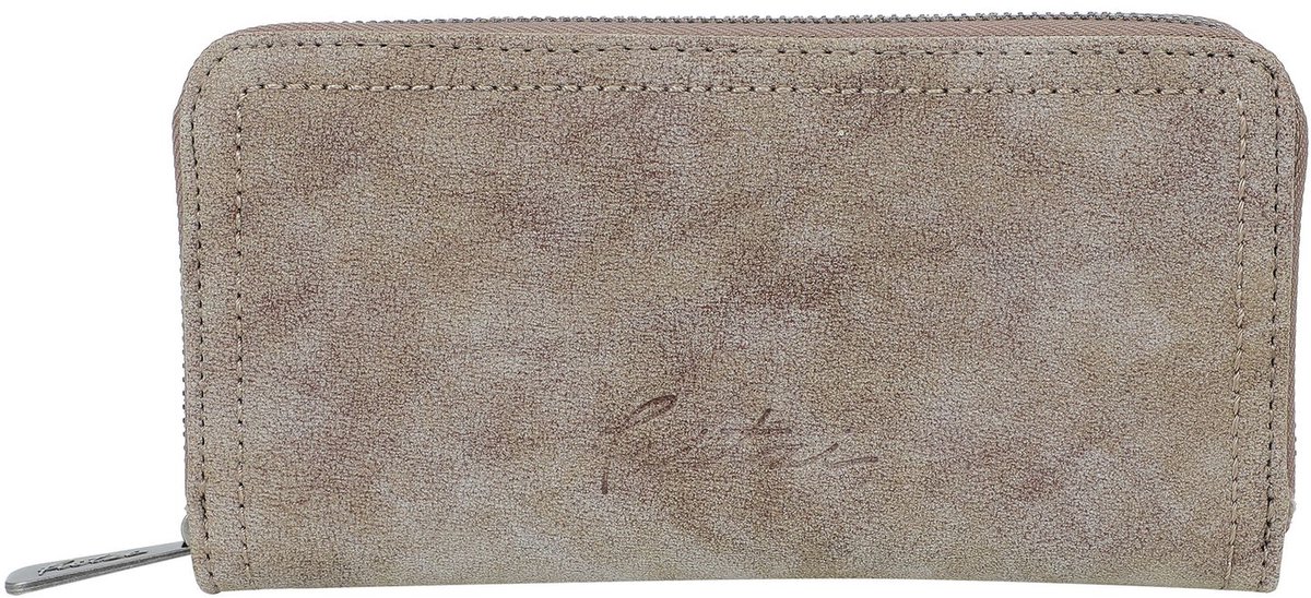 Fritzi aus Preußen portemonnee Nicky Vintage Wallet Old Wood bruine