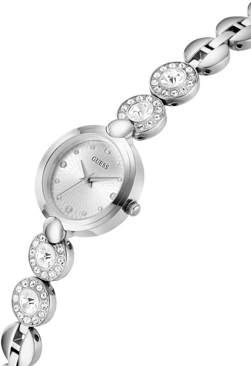 Guess Stardom GW0757L1 Horloge - Staal - Zilverkleurig - Ø 26 mm