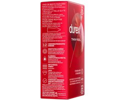 Durex - Condooms - Thin Feel - 2x 12 stuks - Voordeelverpakking