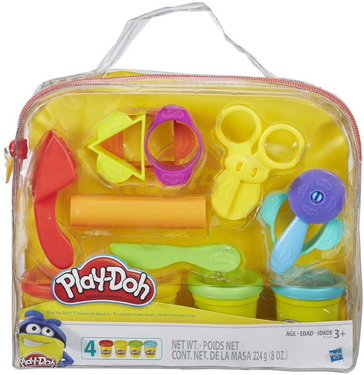 Play-Doh Starter Set Speelset - Boetseerklei - Inclusief 4 Play-Doh potjes - Knutselen voor kinderen — afbeelding 6