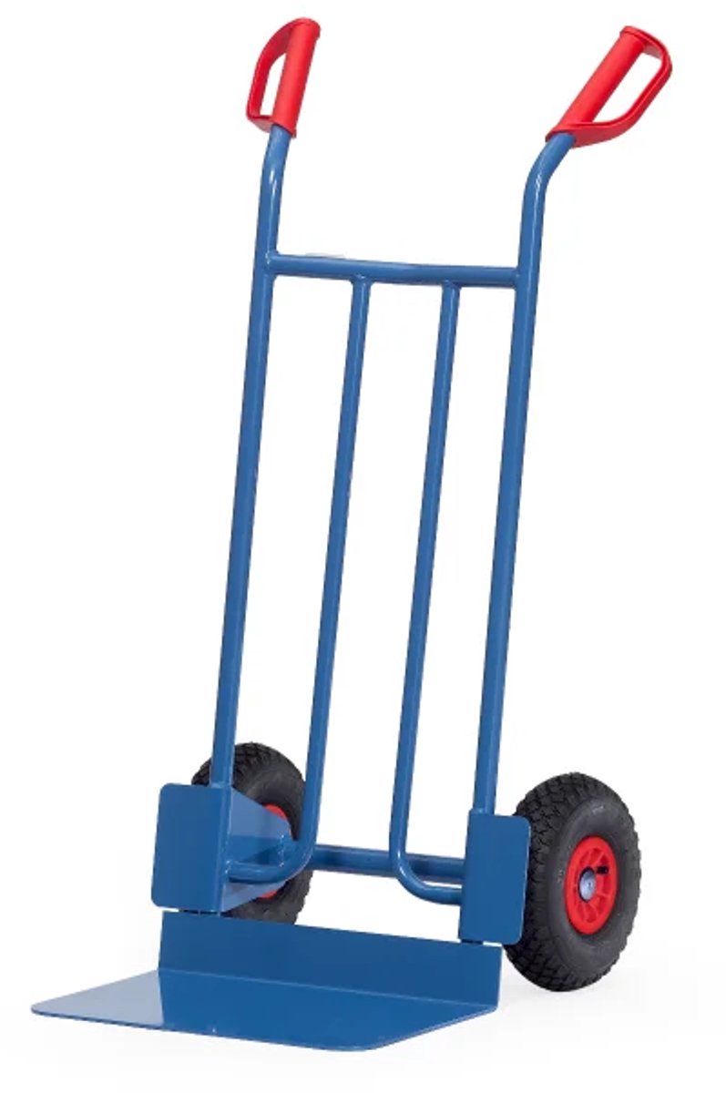 Fetra Steekwagen Luchtbanden 260 x 85 mm - 250 kg - Brede schep