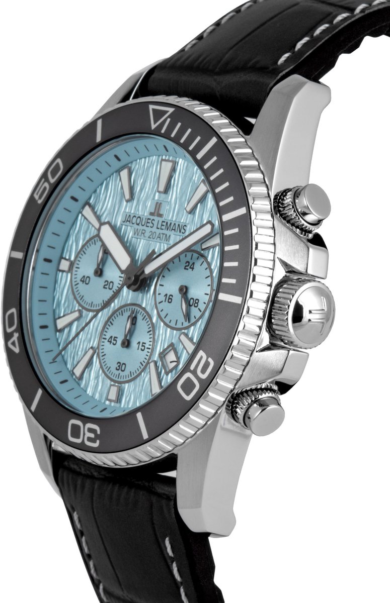 Chronograaf Liverpool Diver Blue - Grey
