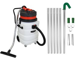 Dakgootstoofzuigerstang set lang bereik afvoerpijp reinigen, 90L Nat-droogzuiger